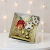 Diwali Gift Box – Krishna T-Light & Metal Wax Diya Combo