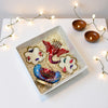 Diwali Gift Box – Ganesh T-Light & Metal Wax Diya Combo