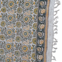 Cotton Handcrafted Throw Blanket | Perfect for Living Room and Bedroom Decor| Perfect for Living Room and Bedroom Decor