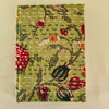 Green Floral Kantha Stitch Diary | Handmade Fabric Diary for Writing & Notes