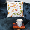 Blooming Flower Handcrafted Tufted Cushion Cover – Decorative & Textured Pillow Cover for Sofa & Bed