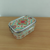Eco-Friendly Ethnic Meenakari 2-Tier Steel Tiffin