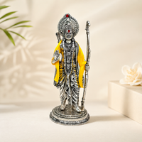 Lord Ram Idol – Silver Finish