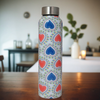 Handcrafted Eco-Friendly Meenakari Stainless Steel Bottle(1L)-Heart