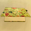 Green Floral Kantha Stitch Diary | Handmade Fabric Diary for Writing & Notes