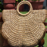 Assamese Hand Weaved Butterfly Bamboo Handbag | Sustainable & Eco-friendly Bags