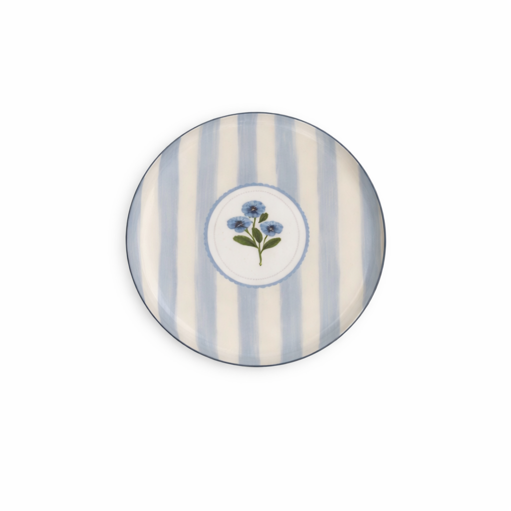 Decorative Metal Wall Plates Set of 5