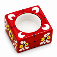 Meenakari Square Diya Candle Holder Set of 6
