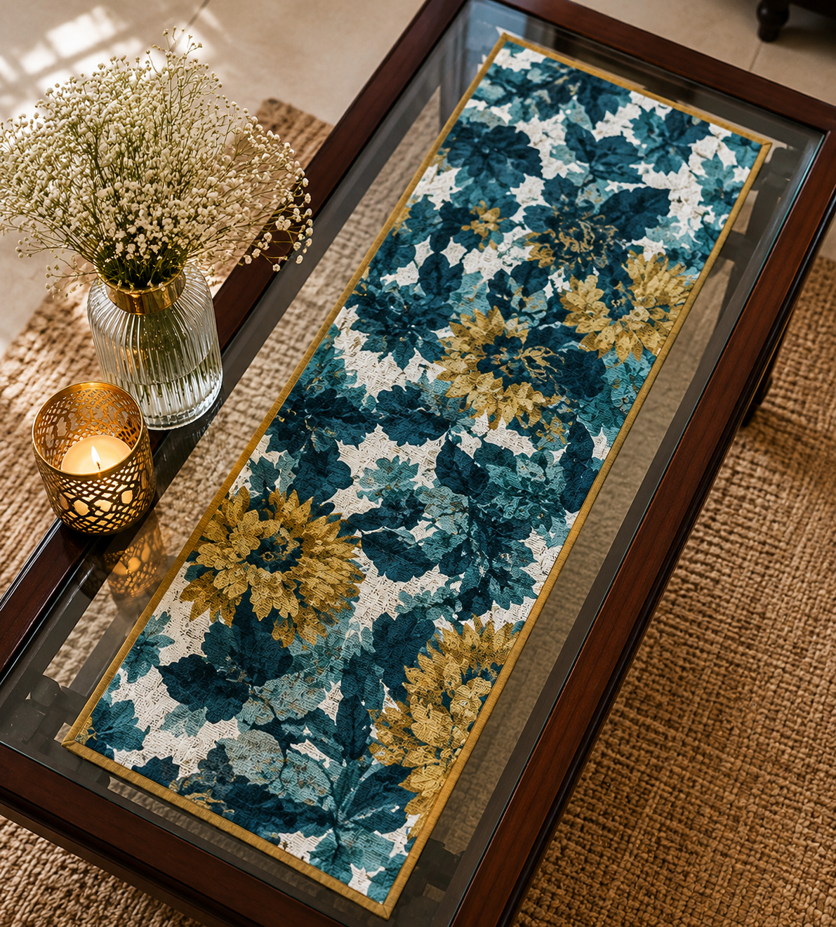 Premium Cotton Table Runner for Dining Table