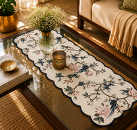 Reversible Cotton Table Runner for Dining Table