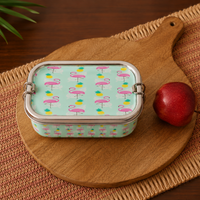 Eco-Friendly Meenakari Steel Tiffin Box – Stylish & Durable