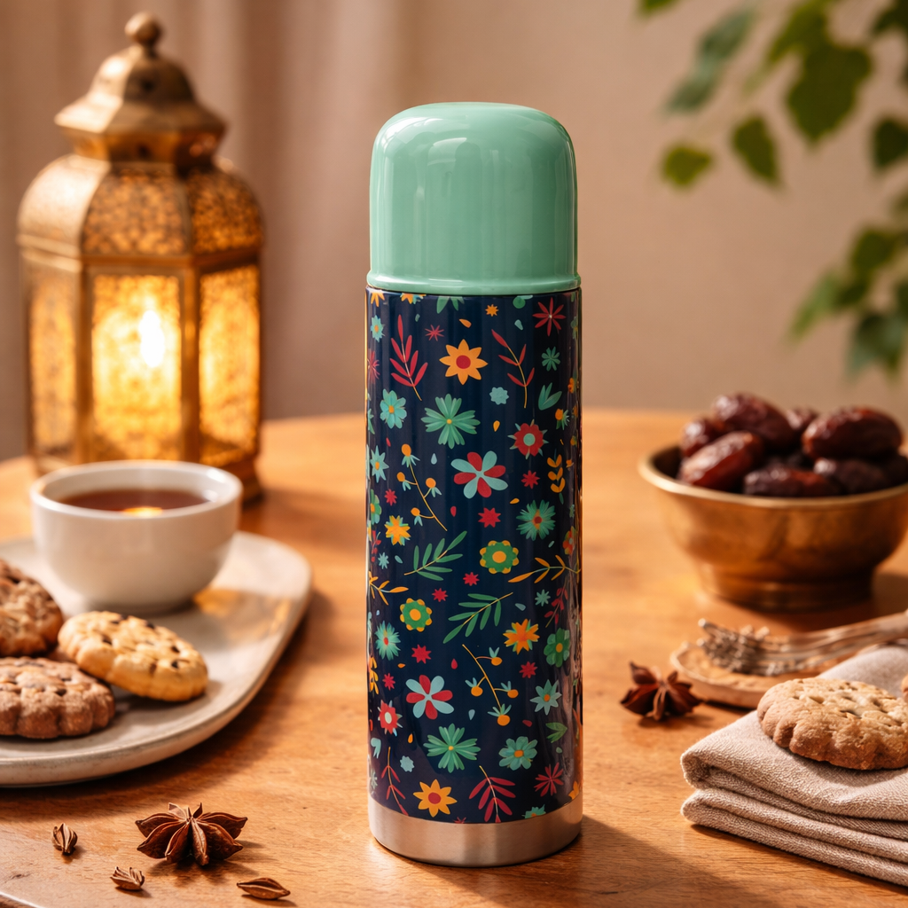 Stainless Steel Vacuum Insulated Thermos Bottle for Hot & Cold Beverages