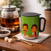 Insulated Stainless Steel Vacuum Mug | Hot and Cold Tea & Coffee Cup