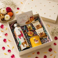 Premium Rakhi Gift Box- Llama Bottle+ Llama Mug