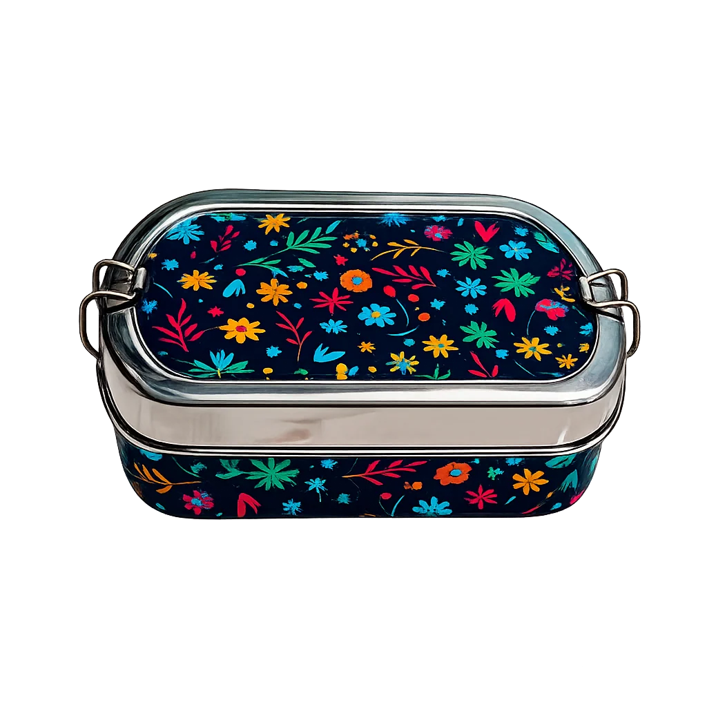 Stainless Steel Lunch Box & Water Thermos Set