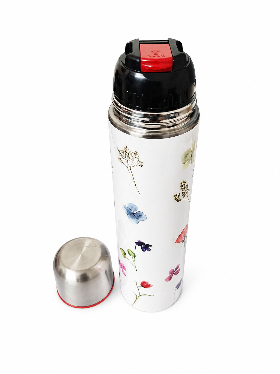 Stainless Steel Vacuum Insulated Thermos Bottle for Hot & Cold Beverages