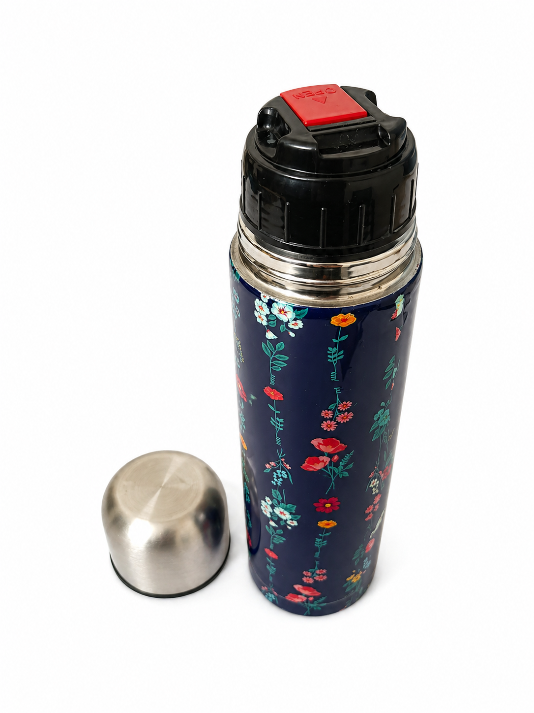 Stainless Steel Vacuum Insulated Thermos Bottle for Hot & Cold Beverages
