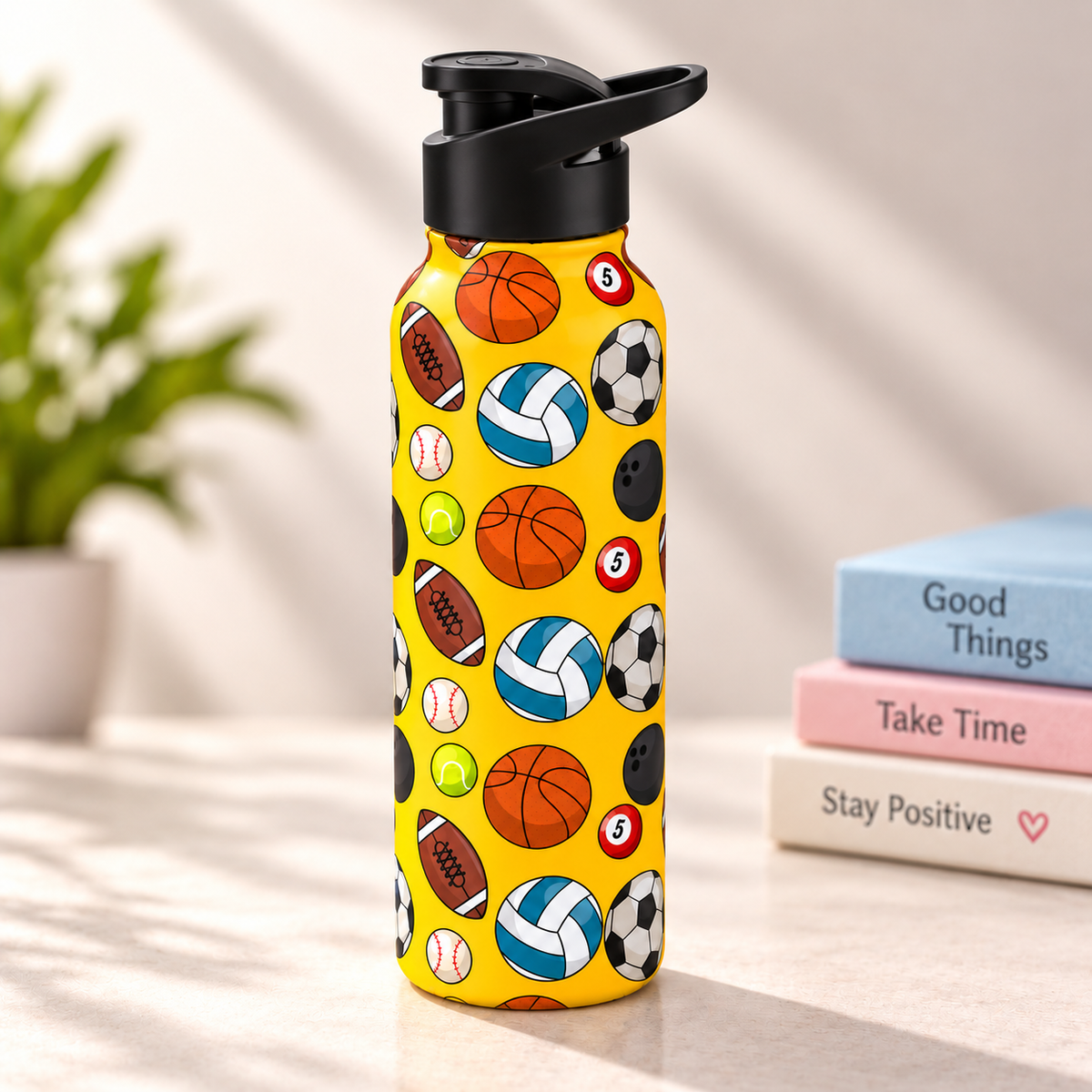 Stainless Steel Lunch Box & Water Sipper (750 ML) Set