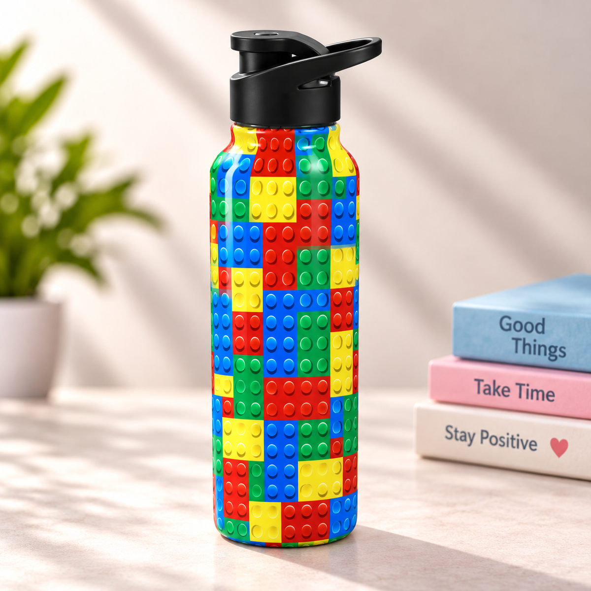 Stainless Steel Lunch Box & Water Sipper (750 ML) Set