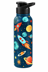 Stainless Steel Lunch Box & Water Sipper (750 ML) Set