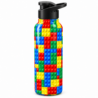 Stainless Steel Lunch Box & Water Sipper (750 ML) Set