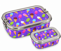 Stainless Steel Lunch Box & Water Sipper (750 ML) Set