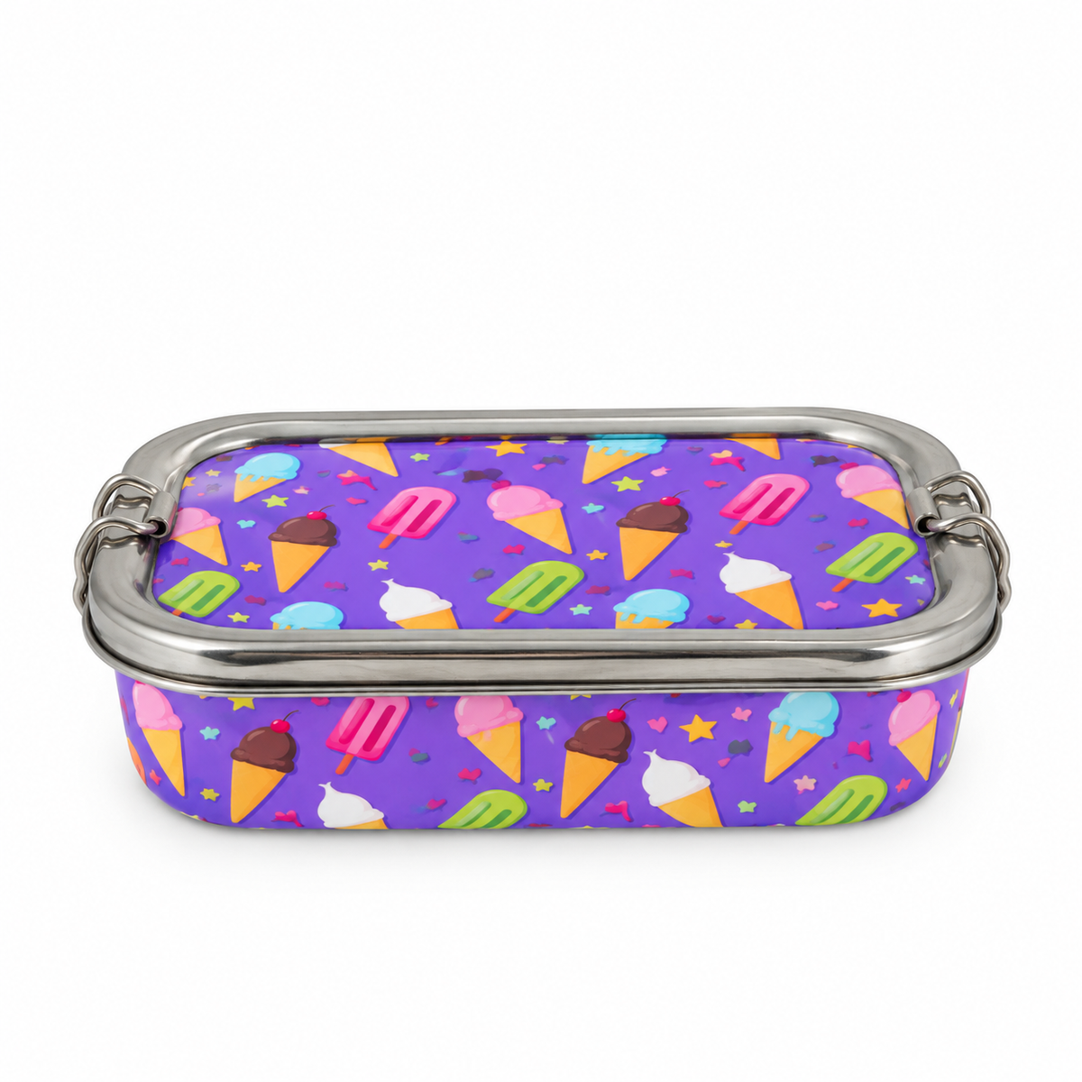 Stainless Steel Lunch Box & Water Sipper (750 ML) Set