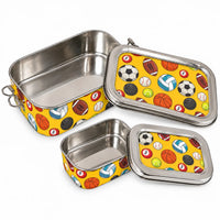 Stainless Steel Lunch Box , Snack Box & Water Sipper (750 ML) Set