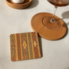 Elegant Print MDF Coaster – Stylish & Durable Design (Set of 4)