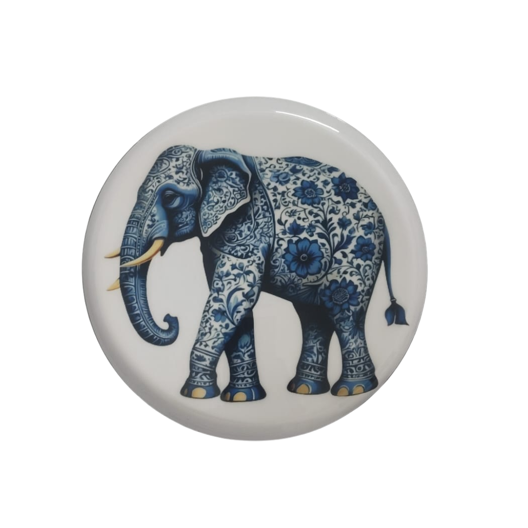 Decorative Metal Wall Plates Set of 5