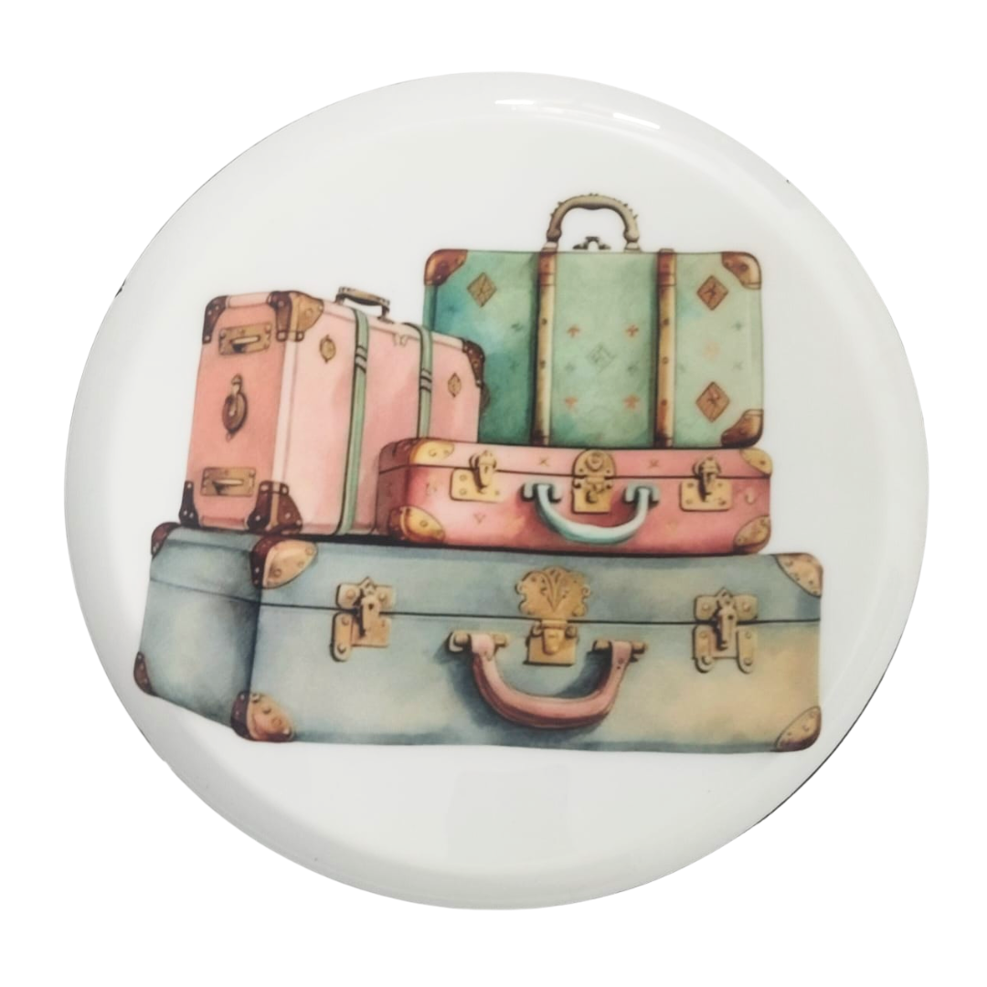 Decorative Metal Wall Plates Set of 5