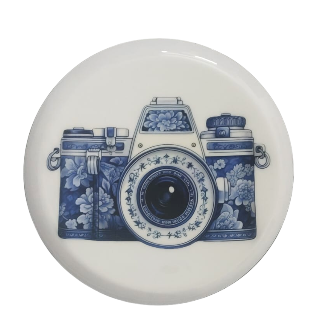 Decorative Metal Wall Plates Set of 5