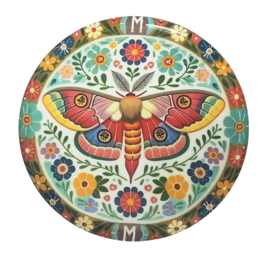 Decorative Metal Wall Plates Set of 5
