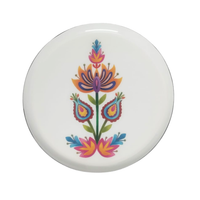 Decorative Metal Wall Plates Set of 5
