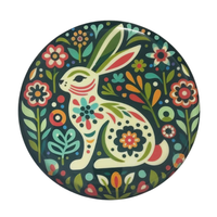 Decorative Metal Wall Plates Set of 5