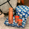 Copper Bottle & Glass Gift (Set of 10)