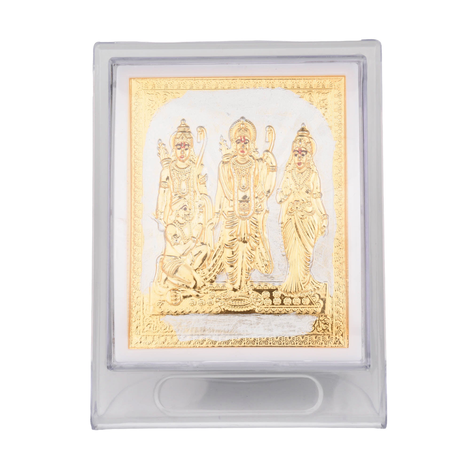 Golden Ram Parivar Decorative Frame for Home & Office