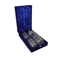 Handcrafted German Silver Bottle & Glass Set Eid Gifting