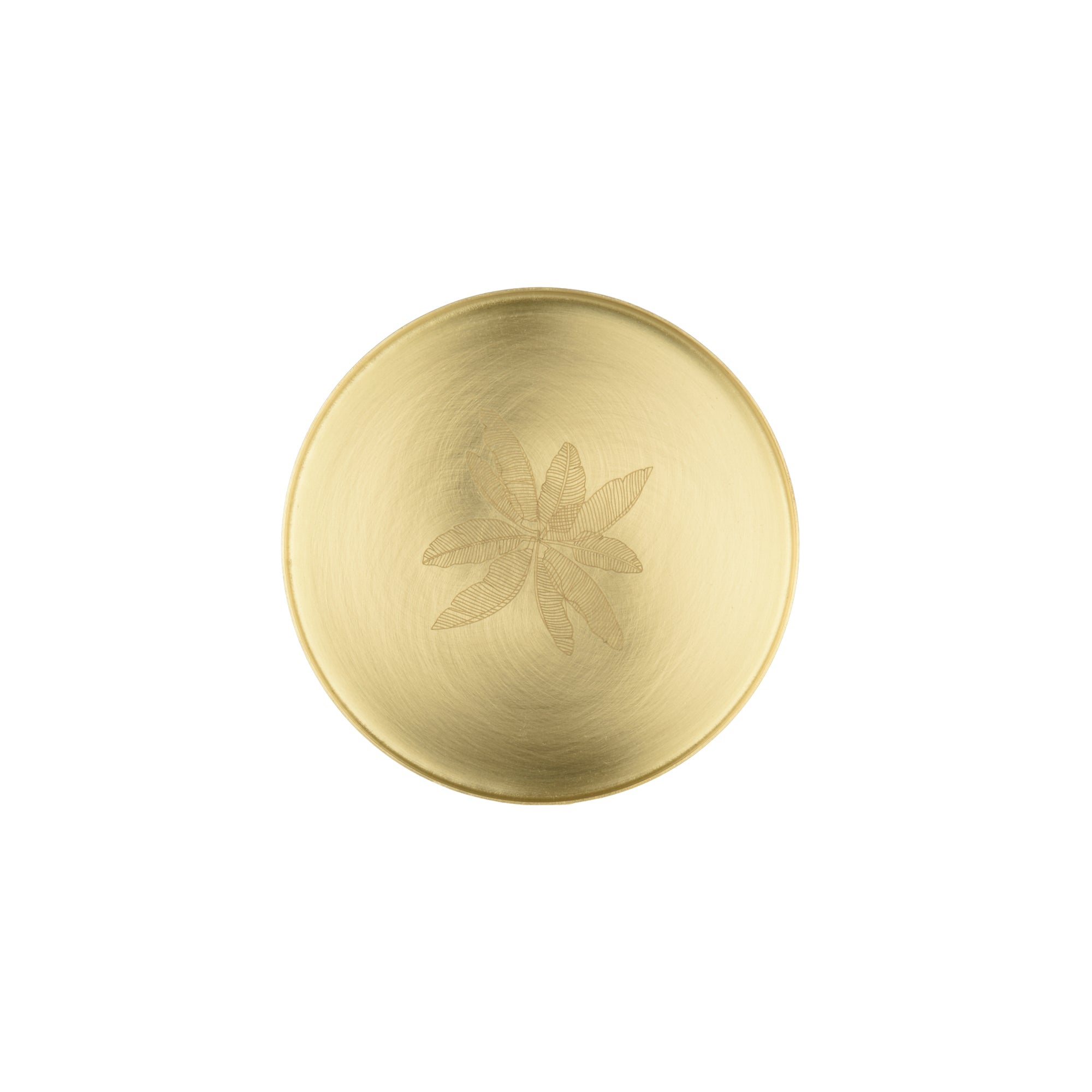 Embossed Brass Coaster | Elegant Drink Coasters for Home & Dining Decor ( Set of 4)