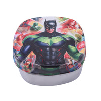 Cute Kids Lunch Box | Printed Stainless Steel Food Container | School Tiffin Box | Child-Friendly Design-Batman