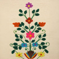 Handcrafted Floral Tree of Life Wall Hanging