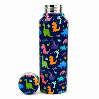 Handcrafted Eco-Friendly Meenakari Stainless Steel (750 ML) Bottle.