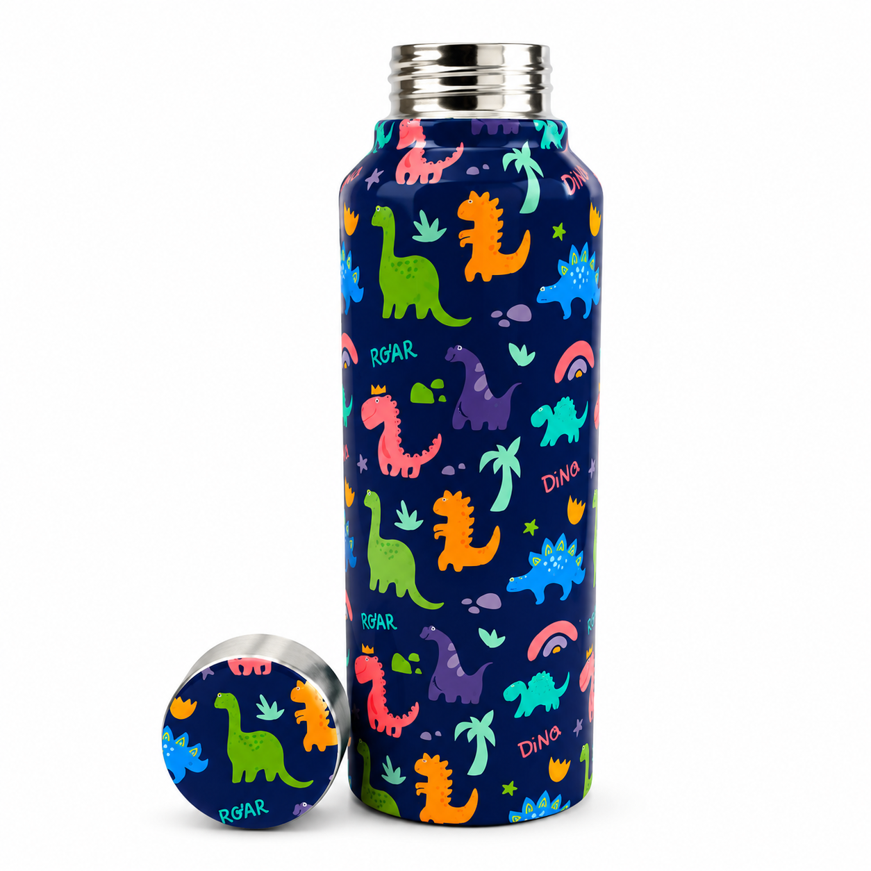 Handcrafted Eco-Friendly Meenakari Stainless Steel (750 ML) Bottle.