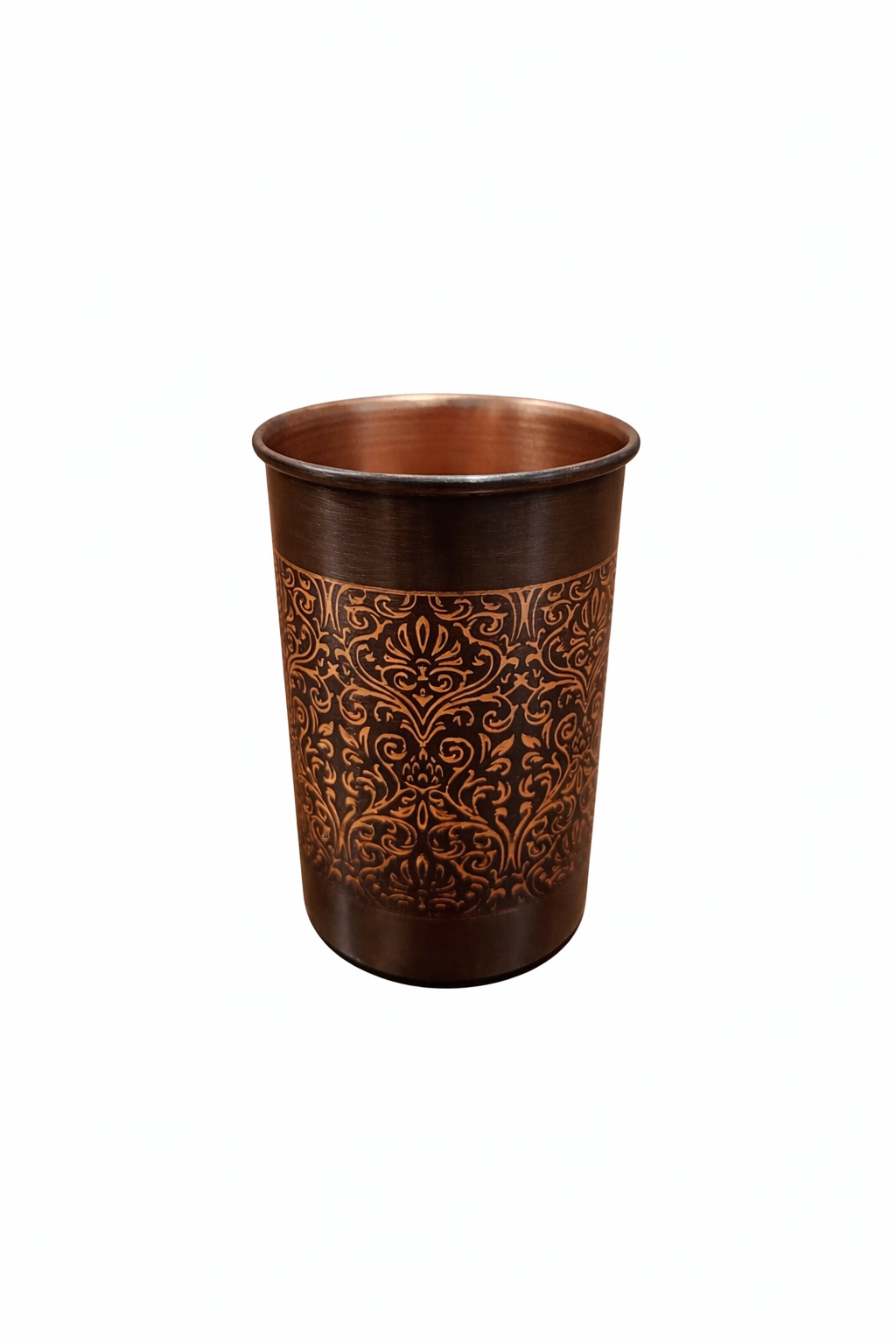 Premium Copper Drinking Glasses Set of 2