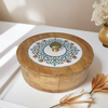 Elegant Tree Of Life Wooden Roti Box  | Ecofriendly Tableware | Stylish & Durable