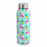 Handcrafted Eco-Friendly Meenakari Steel Bottle(750 ML)