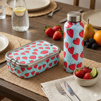 Stainless Steel Lunch Box & Water Bottle (750Ml) Set