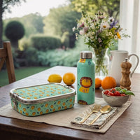 Stainless Steel Lunch Box & Water Bottle (750Ml) Set