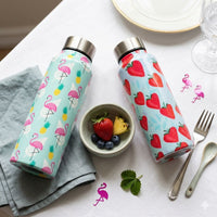 Handcrafted Eco-Friendly Meenakari Steel Bottle(750 ML)| Set of 2