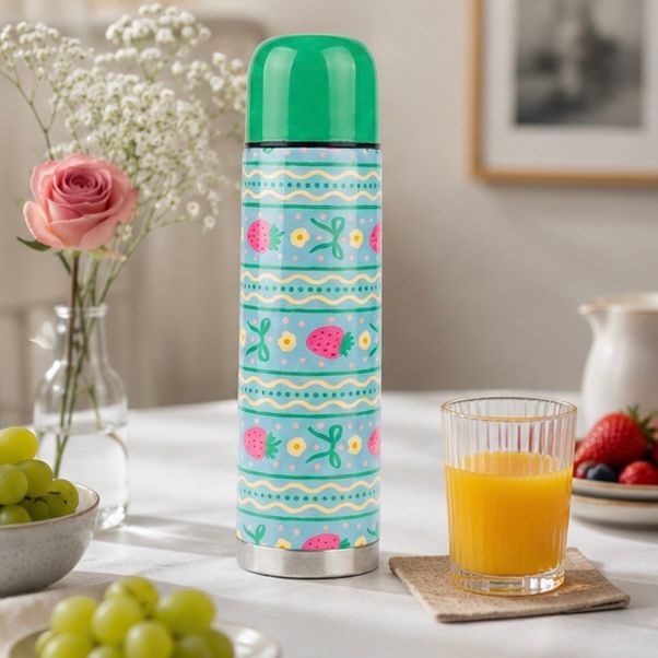 Stainless Steel Vacuum Insulated Thermos Bottle for Hot & Cold Beverages